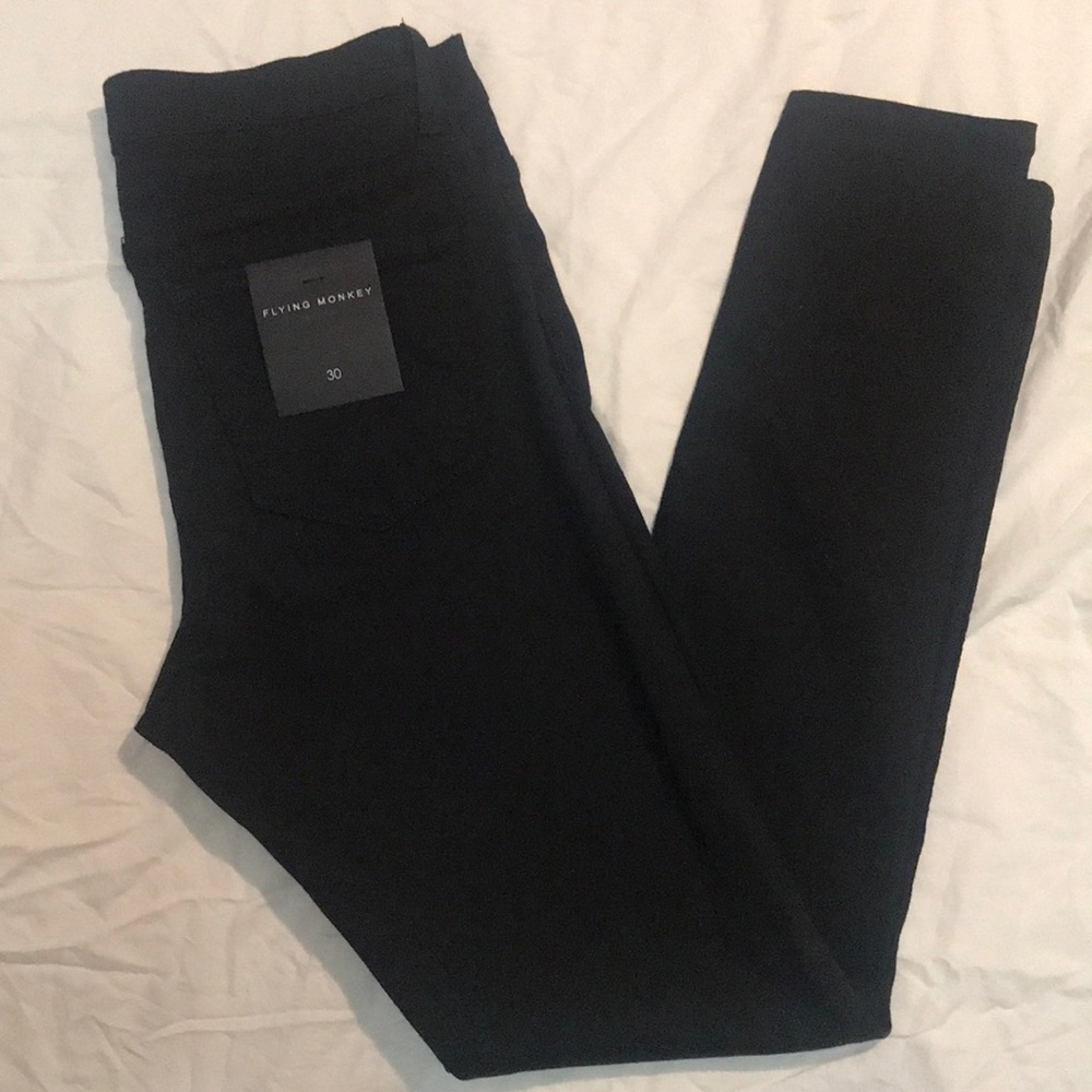 Flying monkey black skinny jeans